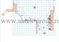 План потолка гостиной